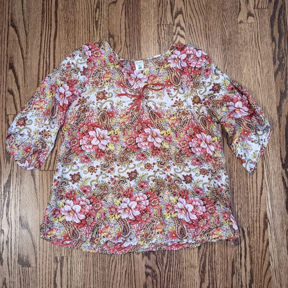 Old Navy Maternity Peasant Top - Picture 1 of 2